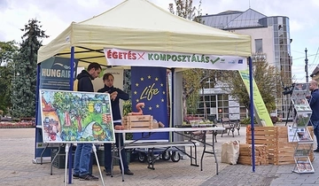 A komposztálást népszerűsítették a Szent István téren